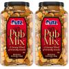 image:imageUtz Pub Mix 42 Oz Barrel Savory Snack Mix with a Blend of Crunchy Flavors for a Tasty Party Snack Resealable Container TransFat Free and Kosher Certified42 Ounce Pack of 2