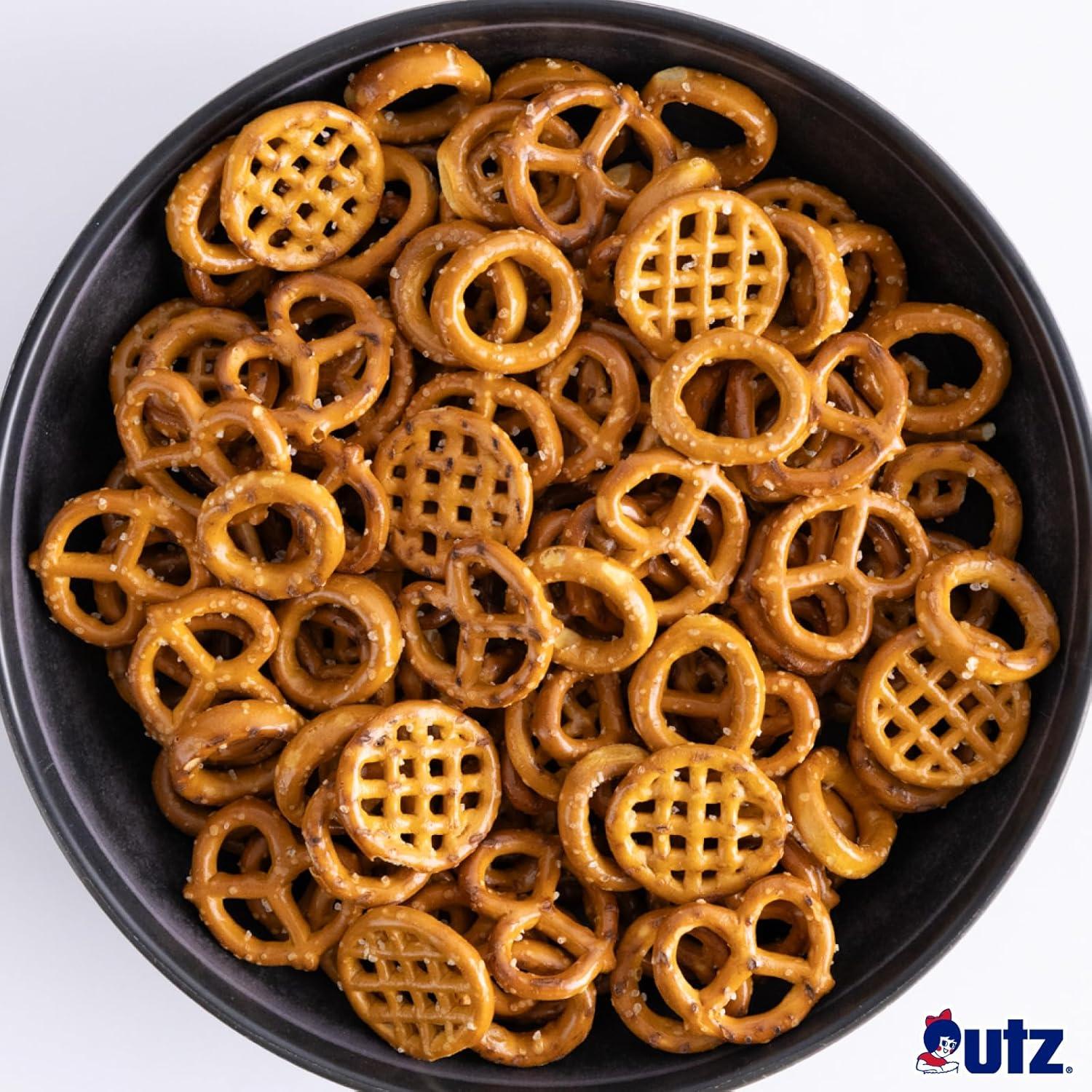 image:imageUtz Mixed Minis Pretzels Mikes Hot Honey 4 oz Pack of 6SeaSalt