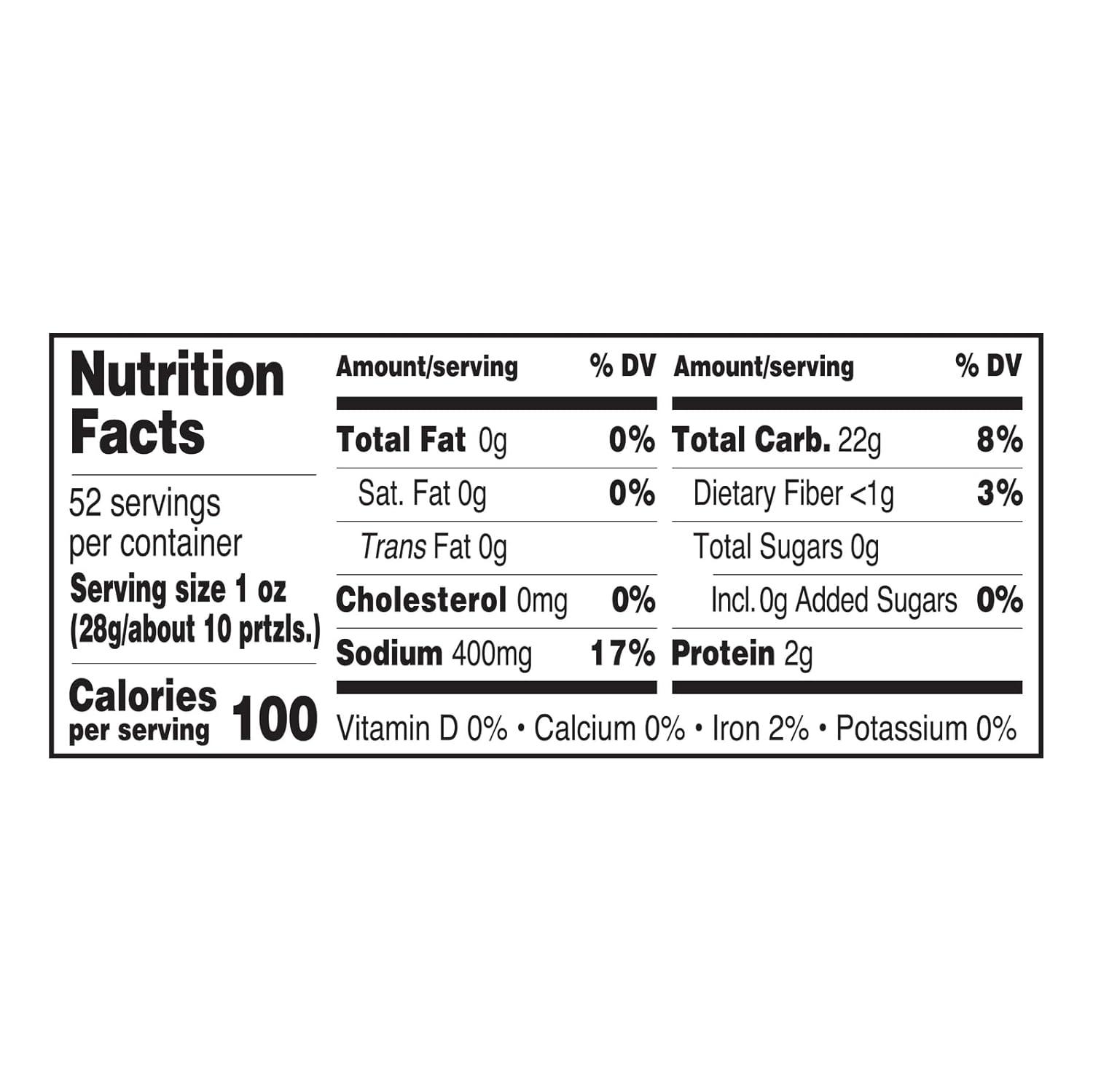 image:imageUtz Old Fashioned Sourdough Hard Pretzels 26 oz Barrel 2 Count Big and Thick Classic Pretzel Twists Crunchy Sourdough Pretzel with Zero Cholesterol BrownSourdough Nuggets