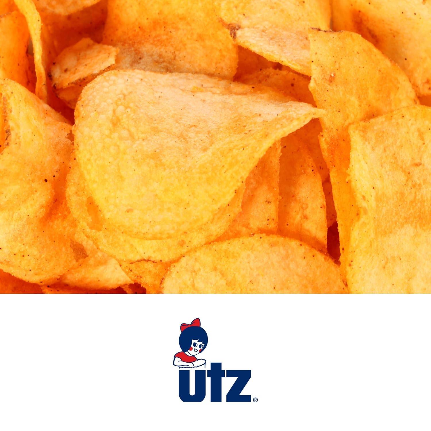 image:imageUtz Ripples Original Crispy Chips Made from Fresh Potatoes 42 Count Crunchy Individual Snacks to Go Gluten Free Snacks brand is Utz variation theme is Flavor that is Ripples Original Size that is 42 Count Pack of 1Crab