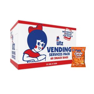Utz Variety Pack of 60 Individual Potato Chip, Cheese Curl, Popcorn & Pretzel Snacks for On-the-Go(Cheese Curls)