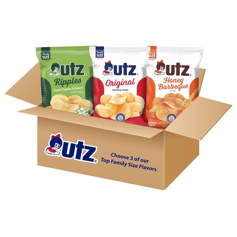 image:imageUtz Custom Bundle Pick 3 Family Size767 Ounce Pack of 3