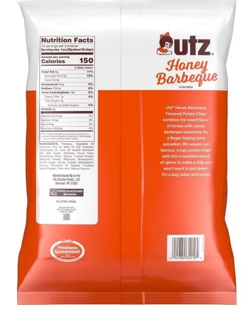 image:imageHoney BBQ Potato Chips 1 Bag