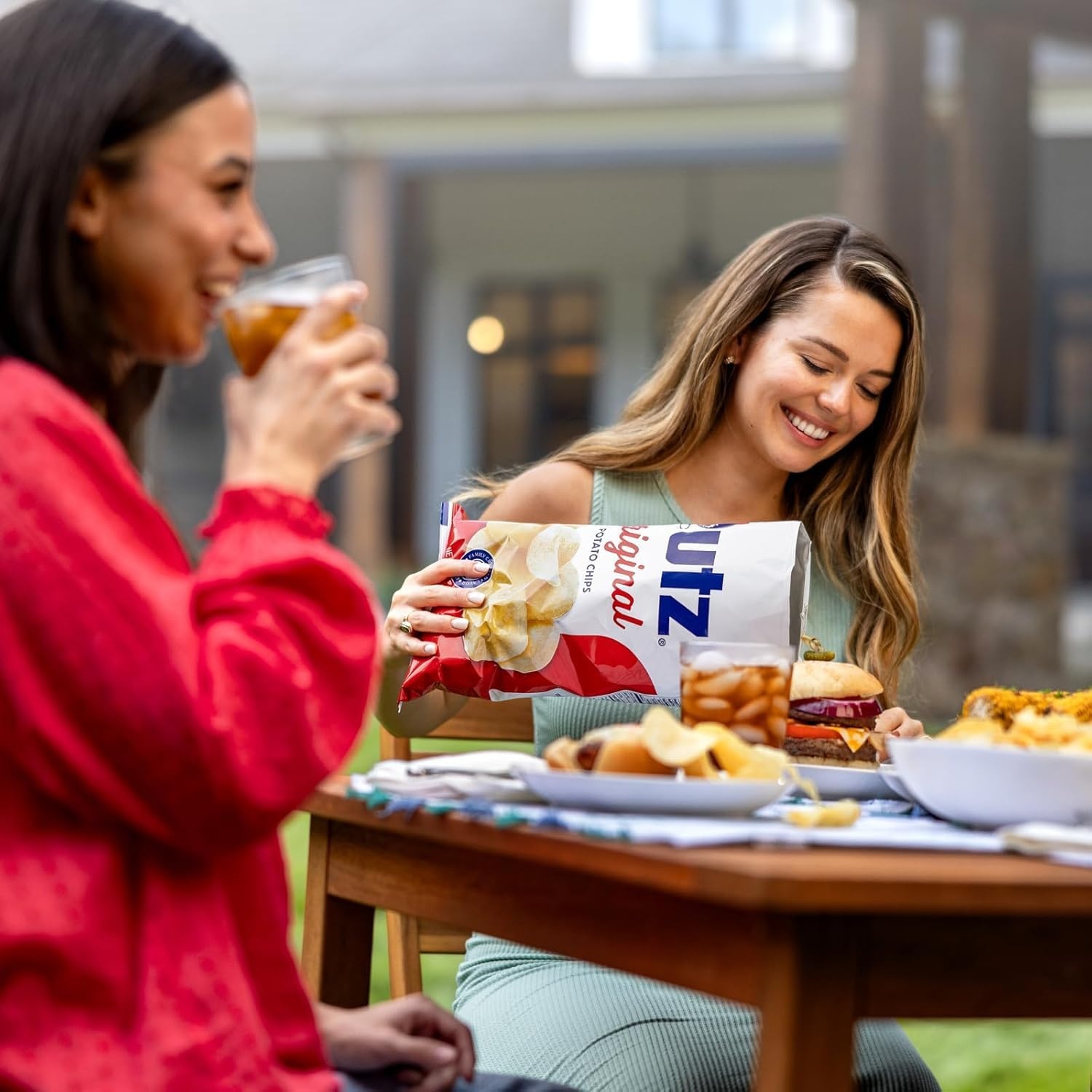 image:imageUtz Best of Utz 30 Count Snack Box Variety Pack of Classic Favorites Original Potato Chips Honey BBQ Cheese Balls Sour Cream amp Onion and Party Mix Single Serve Bags