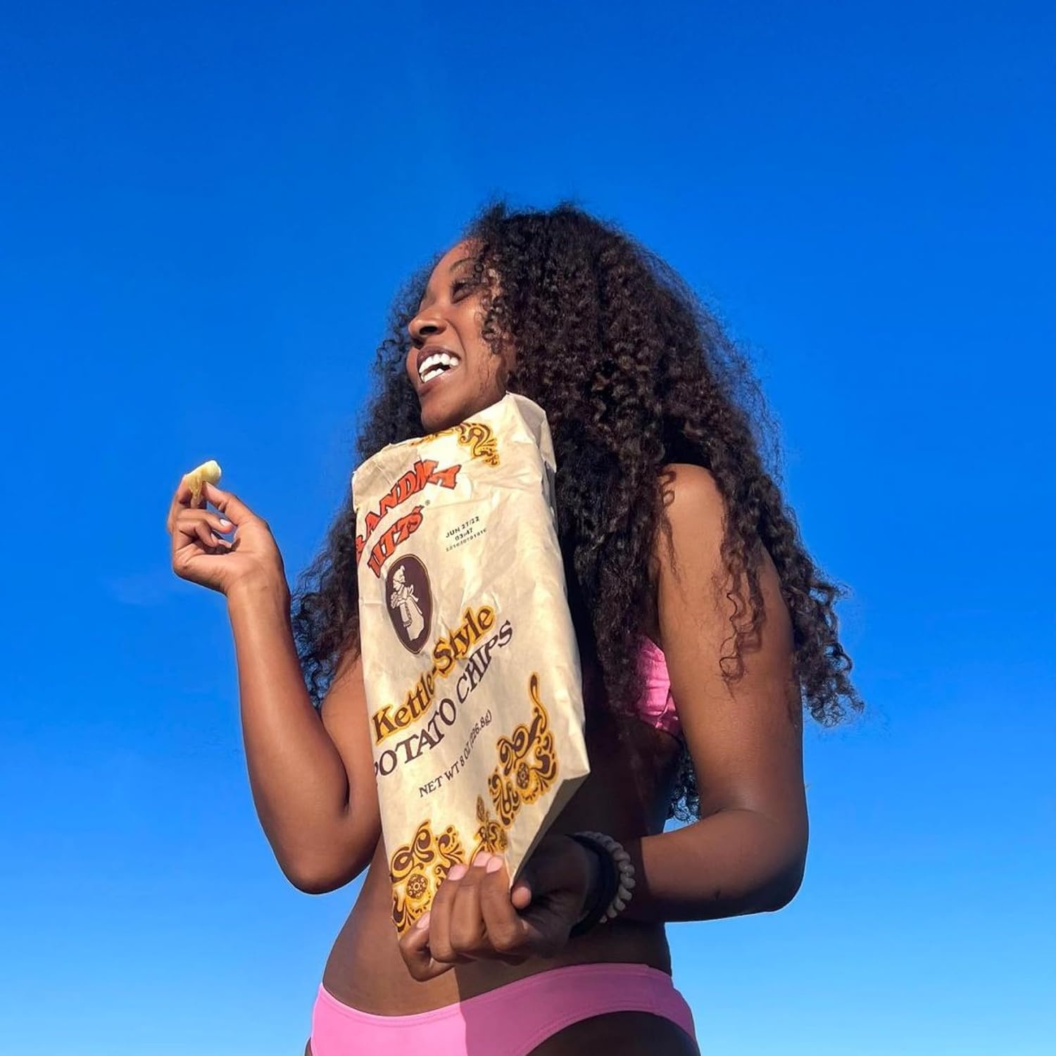 image:imageUtz Grandma Utz KettleStyle Potato Chips Original 8oz Bags 10 Count Case Pack OldFashioned Potato Chips Cooked in Lard for Classic Flavor amp CrunchClassic