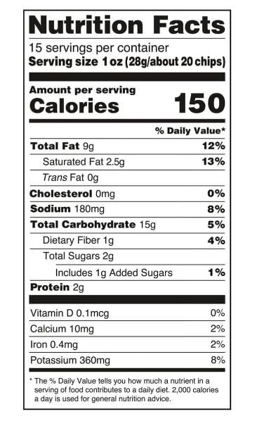 image:imageUtz Ripples Sour Cream and Onion Chips 15 oz 1 Bag