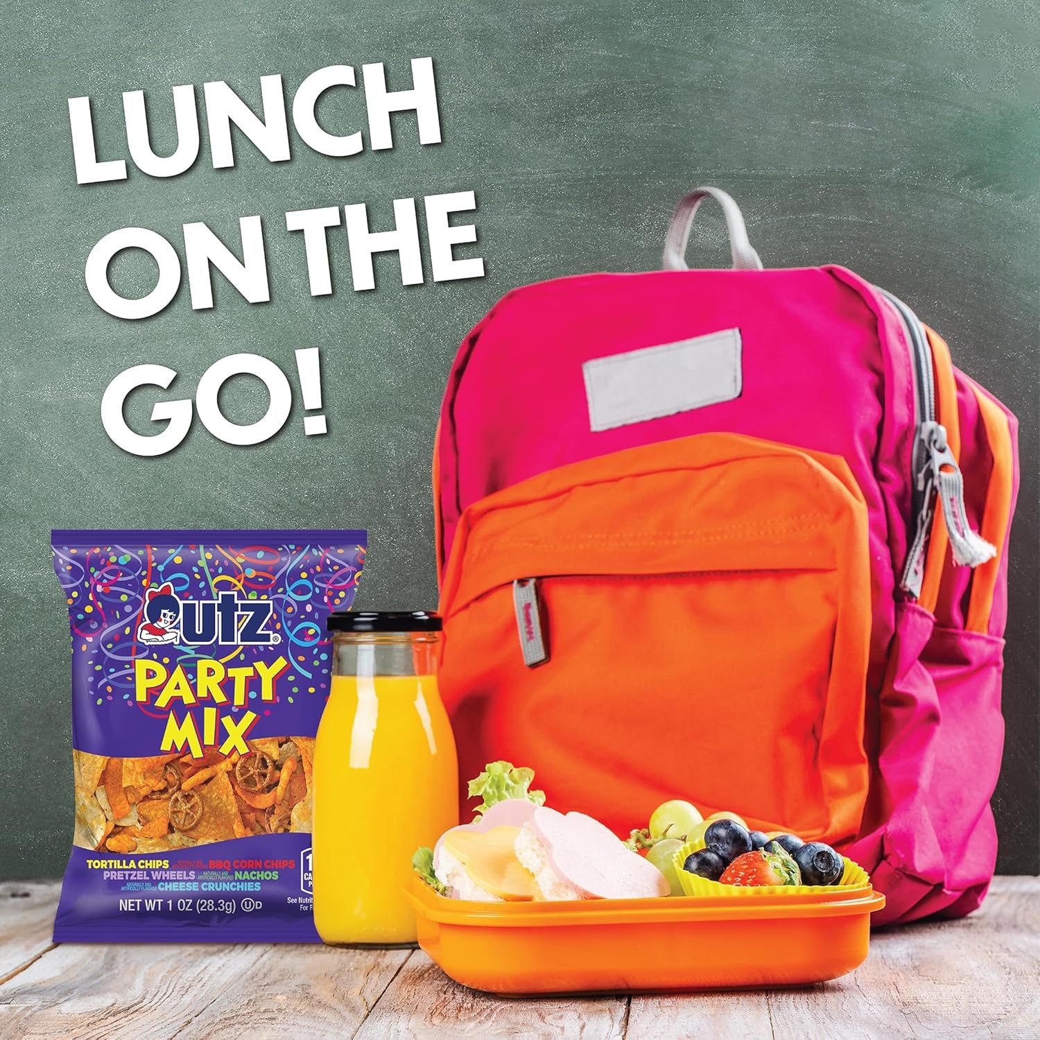 image:imageUtz Snack Variety Pack Individual Snacks Includes Potato Chips Cheese Curls Popcorn and Party Mix Crunchy Travel Snacks for Lunches Vending Machines and Enjoying on the Go Pack of 42