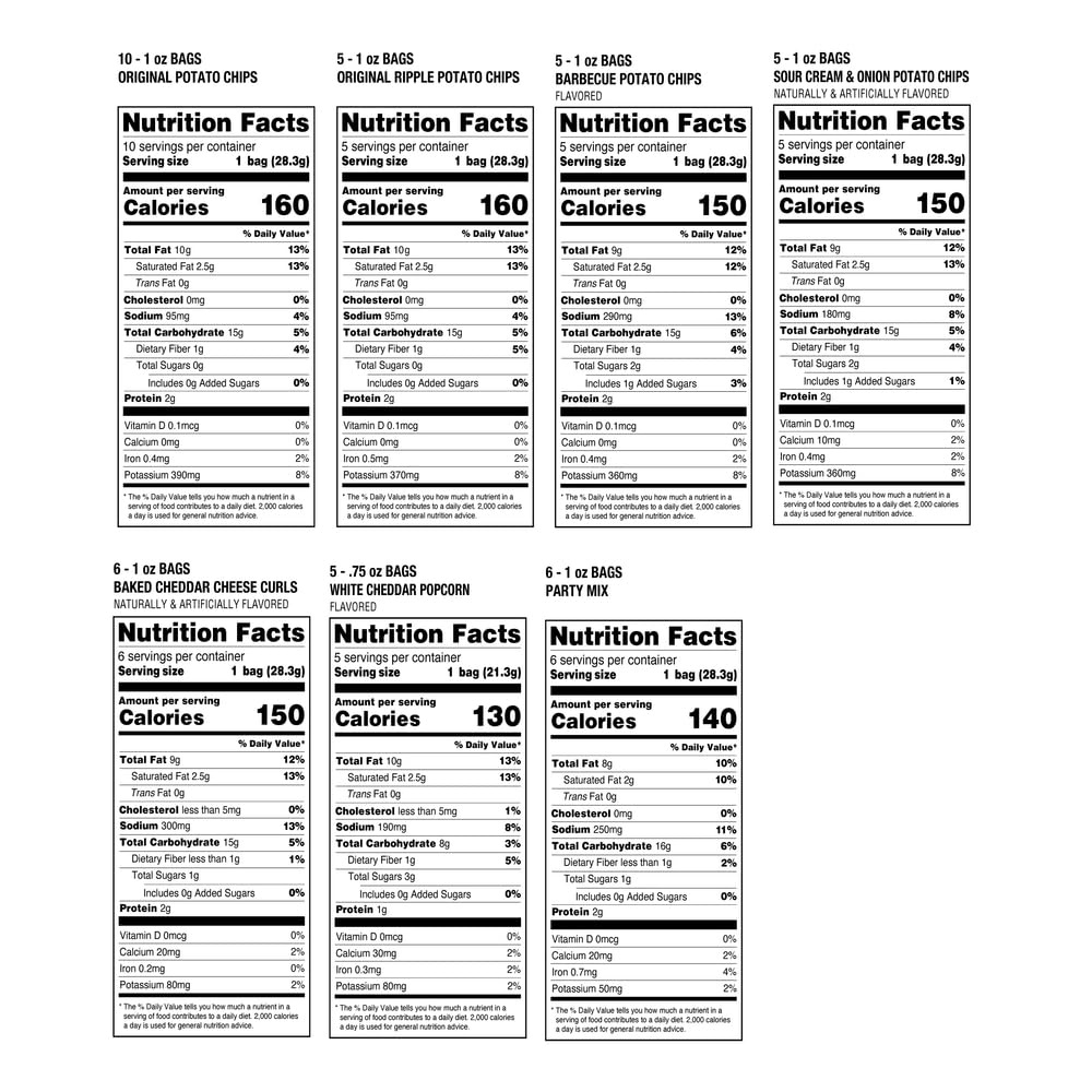 image:imageUtz Snack Variety Pack Individual Snacks Includes Potato Chips Cheese Curls Popcorn and Party Mix Crunchy Travel Snacks for Lunches Vending Machines and Enjoying on the Go Pack of 42