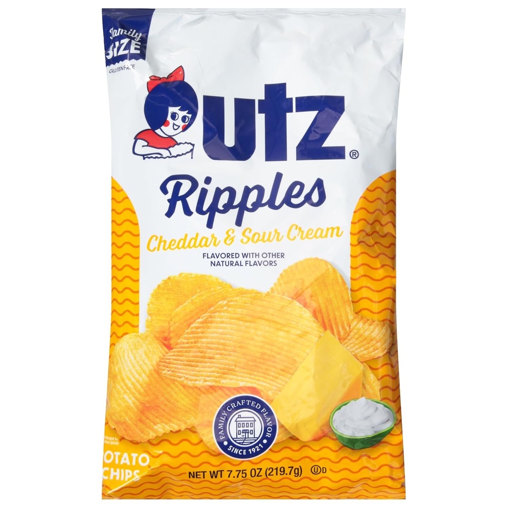 image:imageUtz Potato Chips Cheddar amp Sour Cream Cream 775 OunceLarge