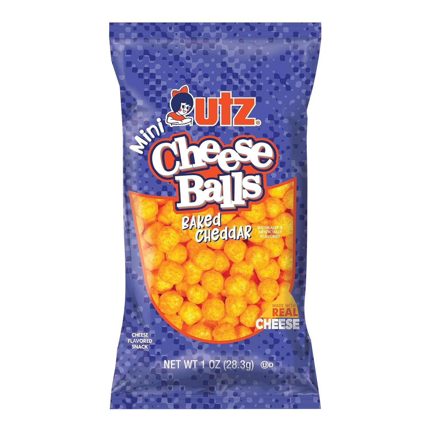 image:imageUtz Mini Cheese Balls Cheddar 1 oz 25 Count